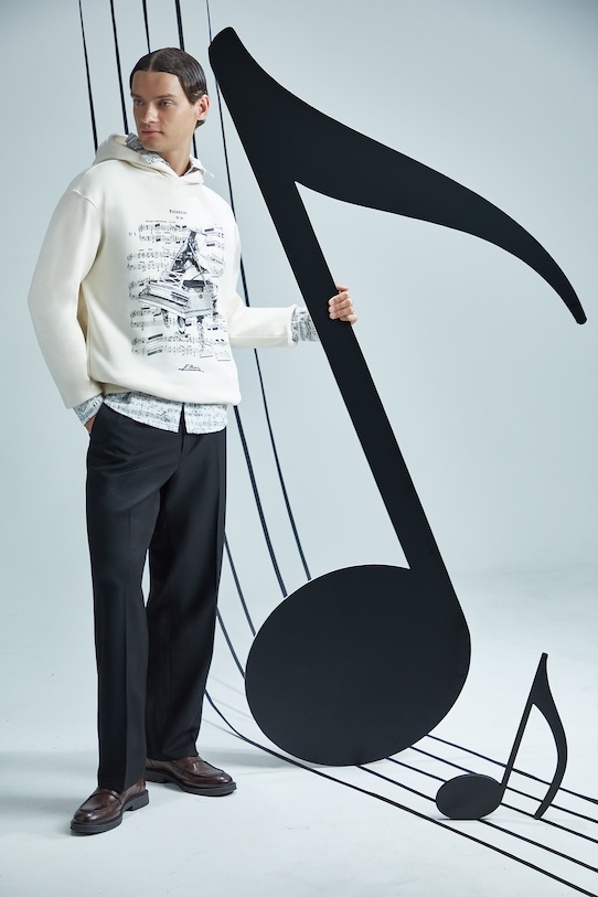 Medicine bluza z kapturem beżowy RW25-BLM704