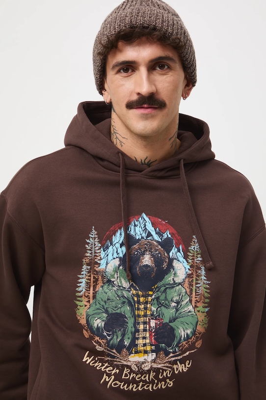 Medicine bluza brązowy RW25-BLMA10