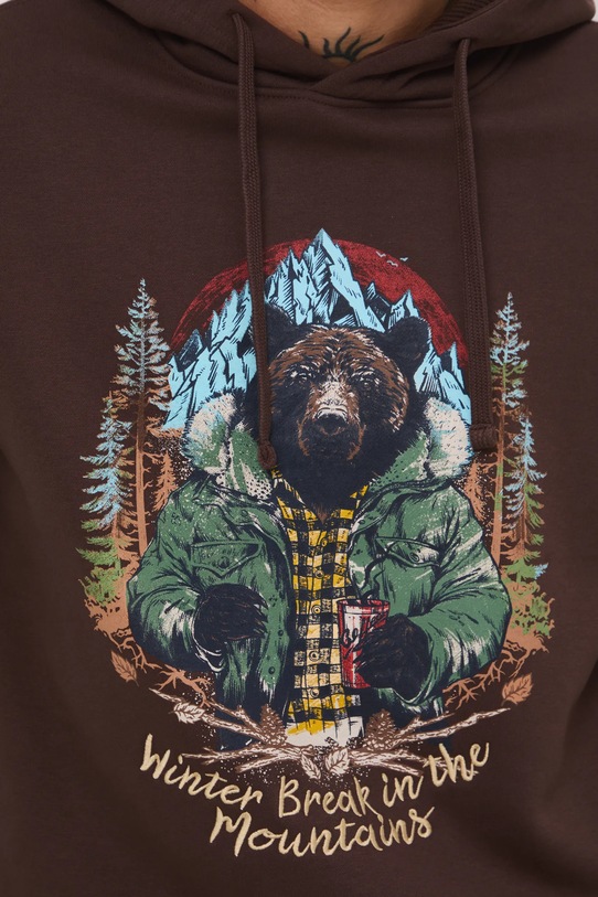 Medicine bluza RW25-BLMA10 brązowy