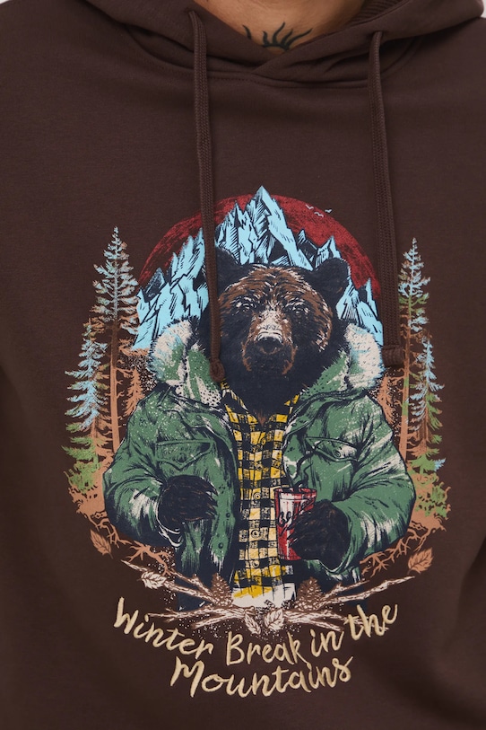 Medicine bluza RW25-BLMA10 brązowy