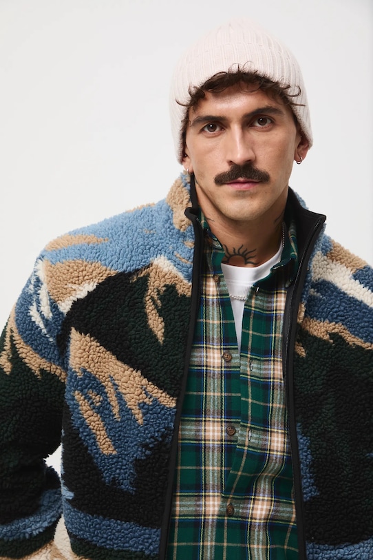 Medicine bluza polarowa multicolor RW25-BLMA30