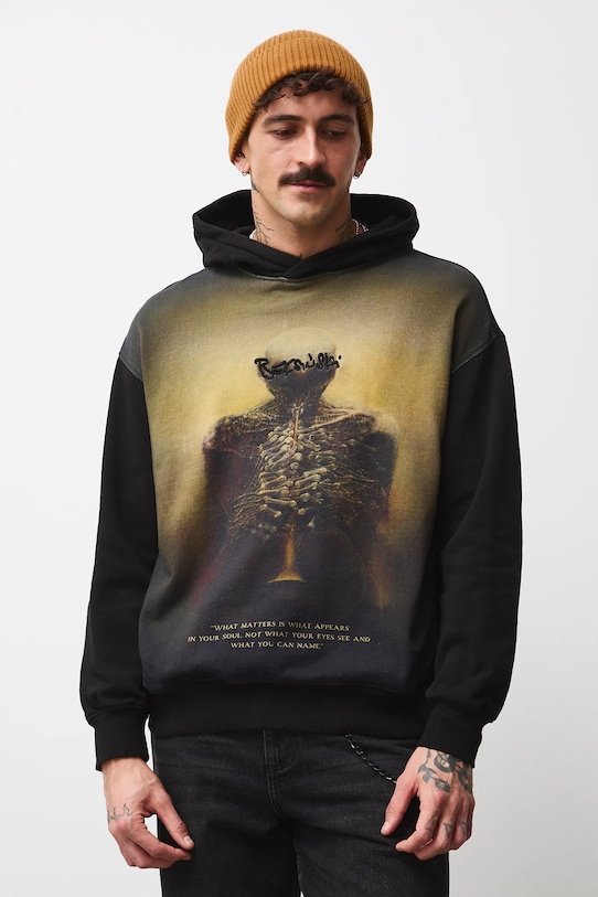 Odzież Medicine bluza bawełniana RW25-BLMA51 czarny