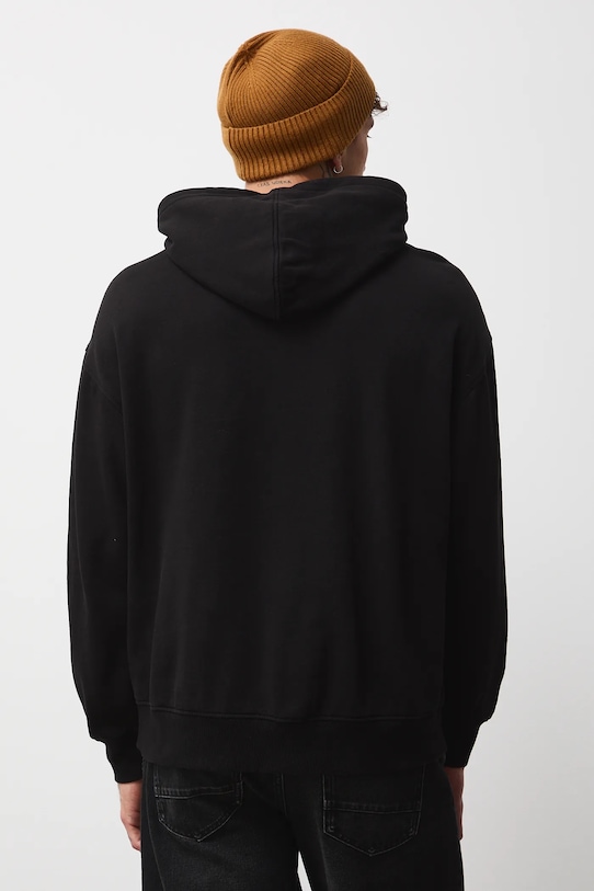 Medicine bluza bawełniana czarny RW25-BLMA51