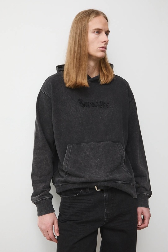 Odzież Bluza bawełniana męska z kolekcji Zdzisław Beksiński x Medicine RW25-BLMA52 szary