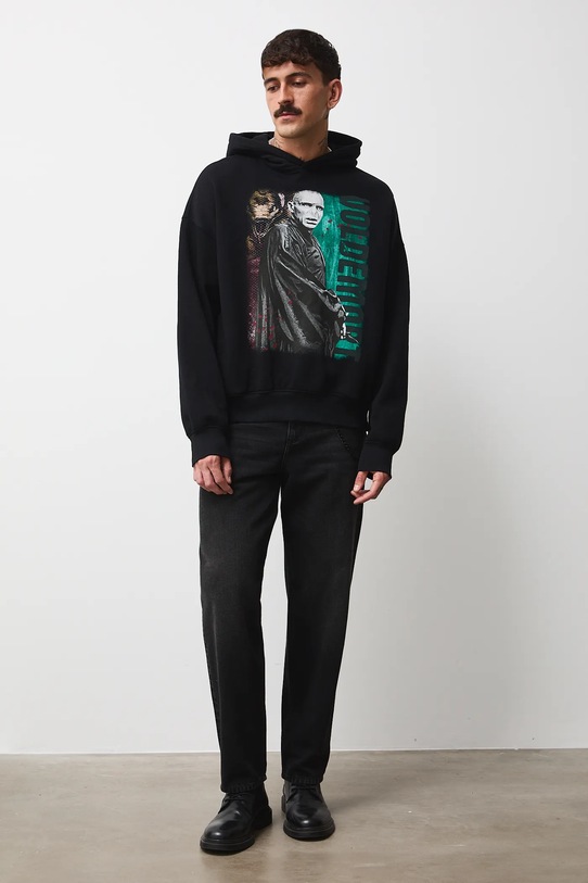 Odzież Bluza męska z kolekcji Harry Potter RW25-BLMB50 czarny