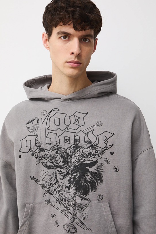 Medicine bluza szary RW25-BLMC12