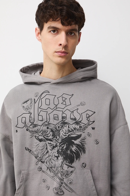 Medicine bluza szary RW25-BLMC12