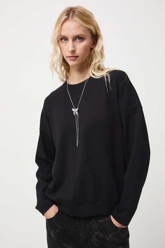 Medicine longsleeve z elastanem czarny RW25-BUD701