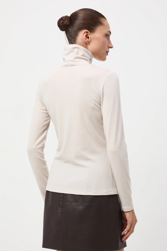 Medicine longsleeve z wełną beżowy RW25-BUD802