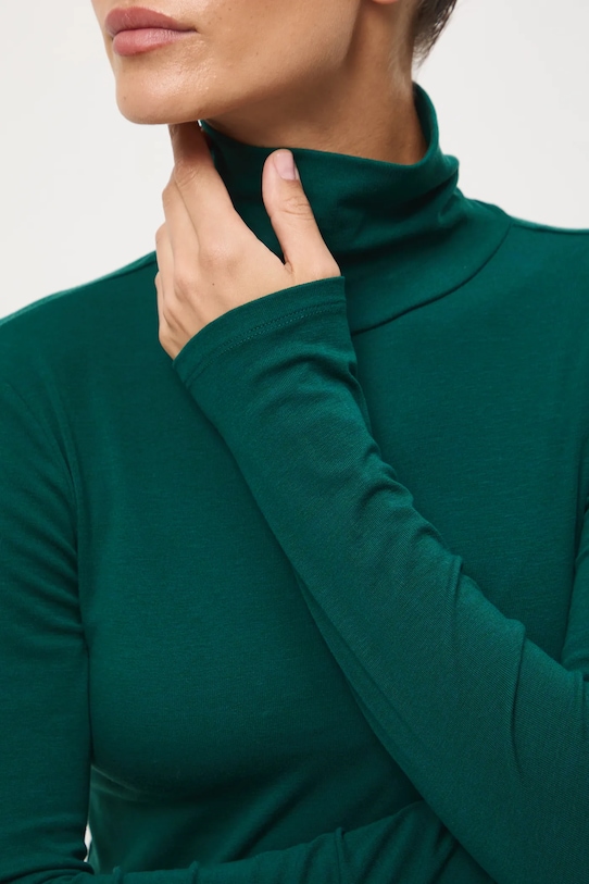 Medicine longsleeve z wełną RW25-BUD802 zielony