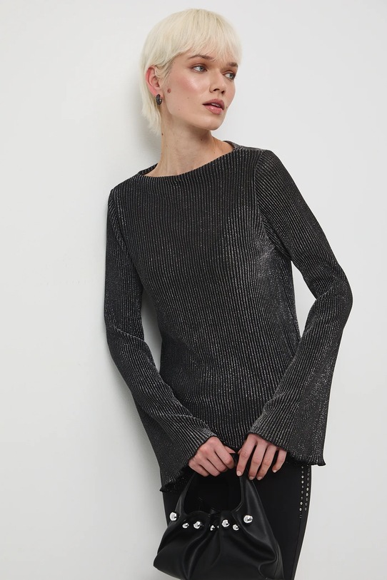 Medicine longsleeve regular srebrny RW25-BUDA04