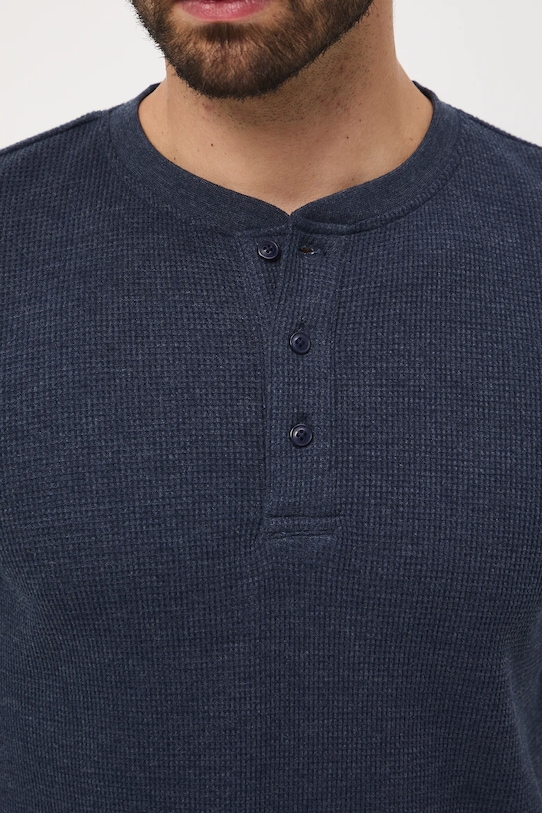 Medicine longsleeve RW25-BUM061 granatowy