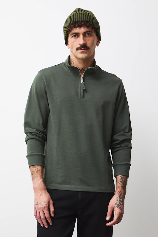 Medicine longsleeve bawełniany RW25-BUMB02 zielony RW25