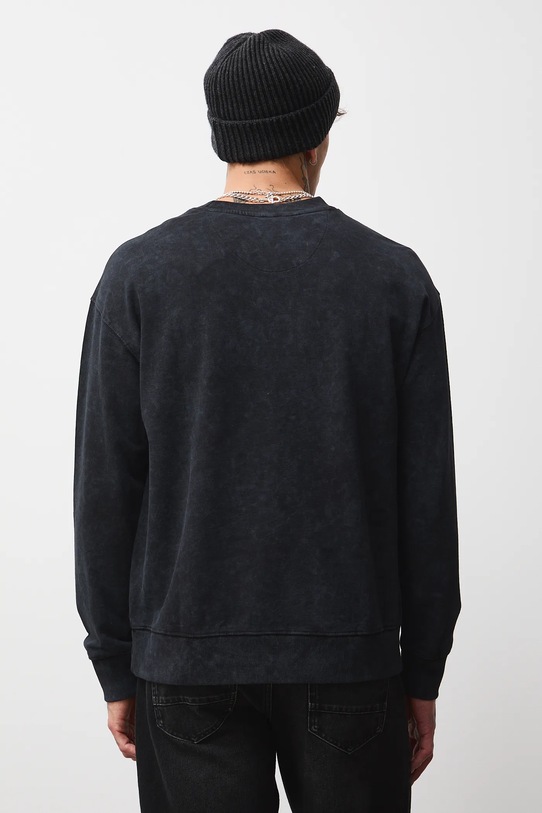 Medicine longsleeve bawełniany czarny RW25-BUMB03