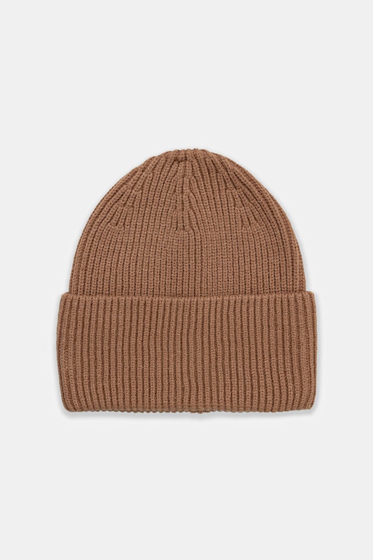 Czapka damska beanie prążkowana RW25-CDD052 beżowy RW25