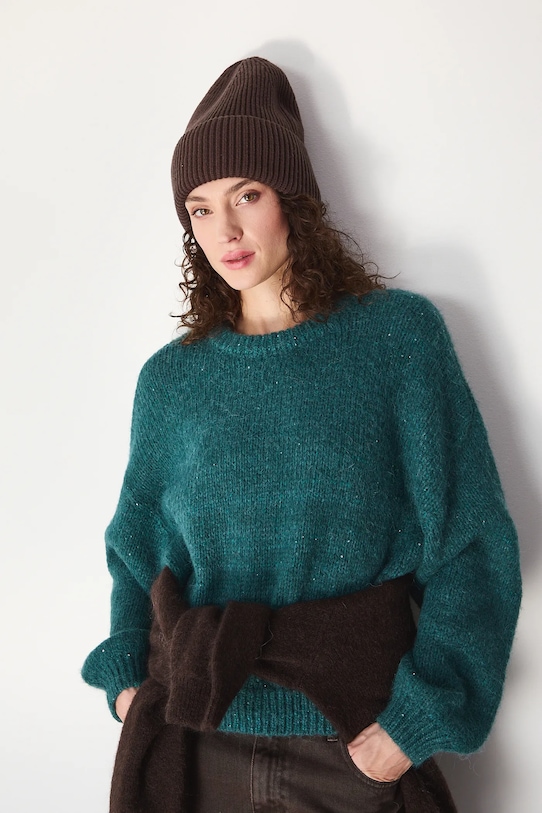 Čiapka Medicine stredne hrubá hnedá RW25-CDD052