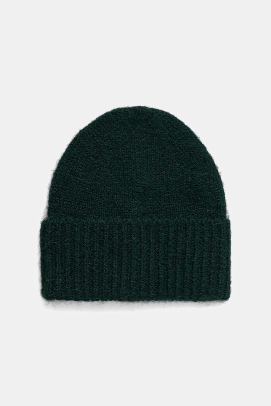 Medicine caciula din amestec de lana uni verde RW25-CDD071