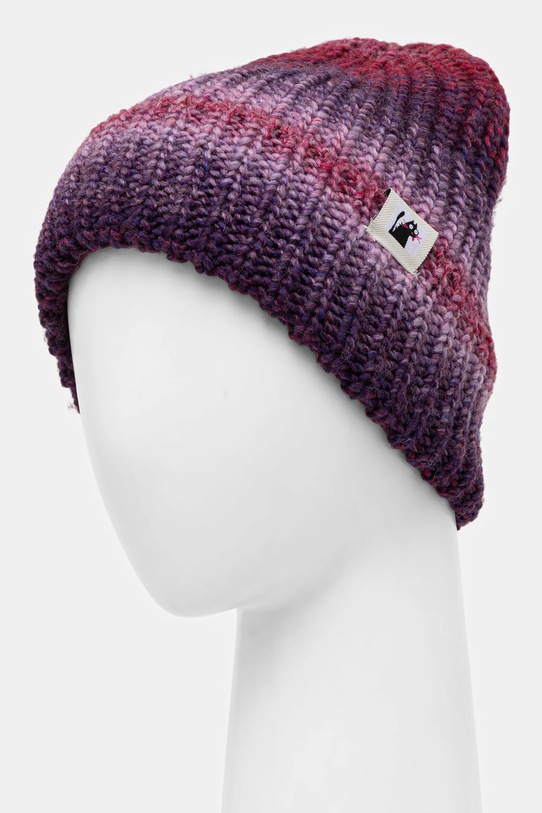 Čepice z vlněné směsi dámská beanie RW25-CDD800 vícebarevná RW25
