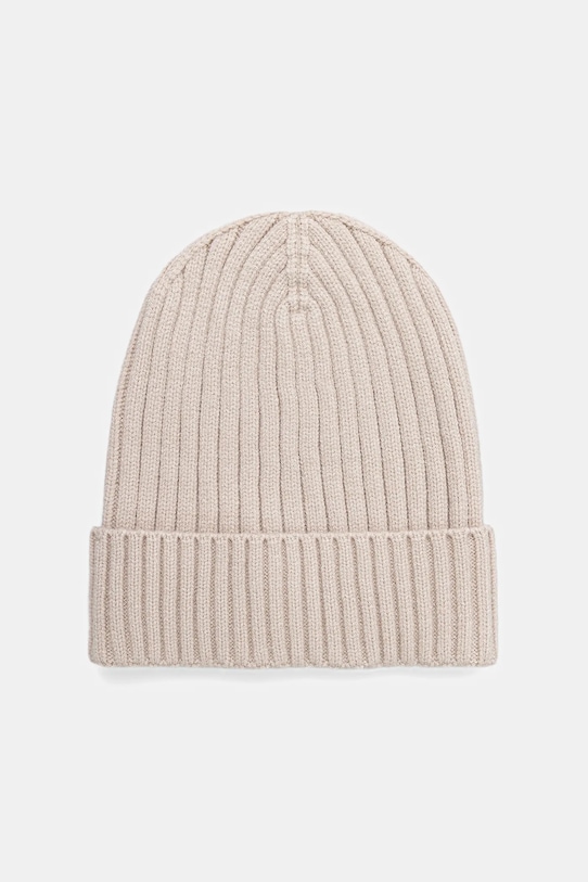 Czapka męska beanie prążkowana RW25-CDM070 beżowy RW25