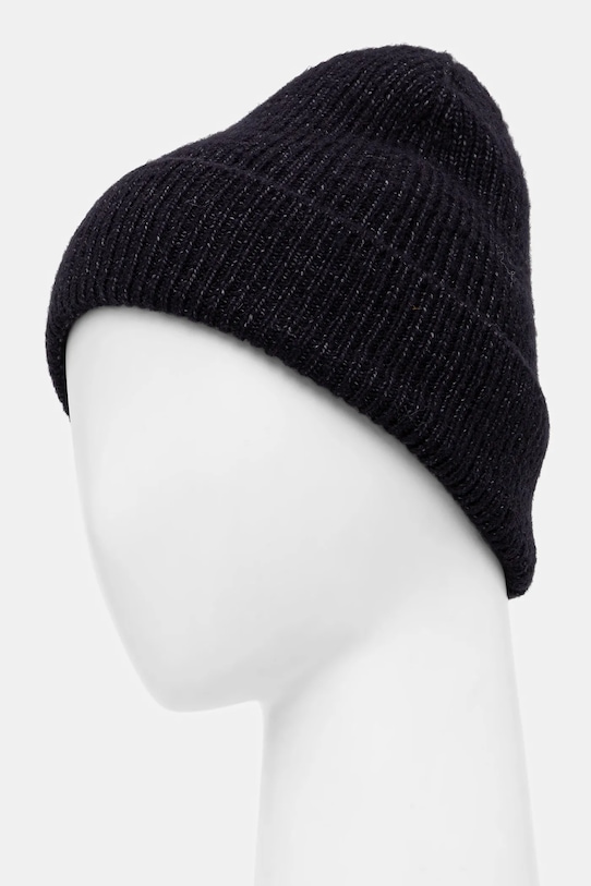 Akcesoria Medicine czapka z domieszką wełny RW25-CDM073 granatowy