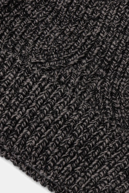 Akcesoria Czapka z domieszką wełny męska beanie melanżowa RW25-CDM705 szary