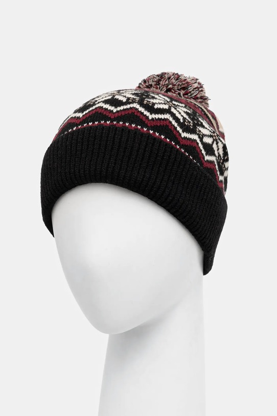 Čepice pánská beanie, s bambulí vícebarevná RW25-CDM905
