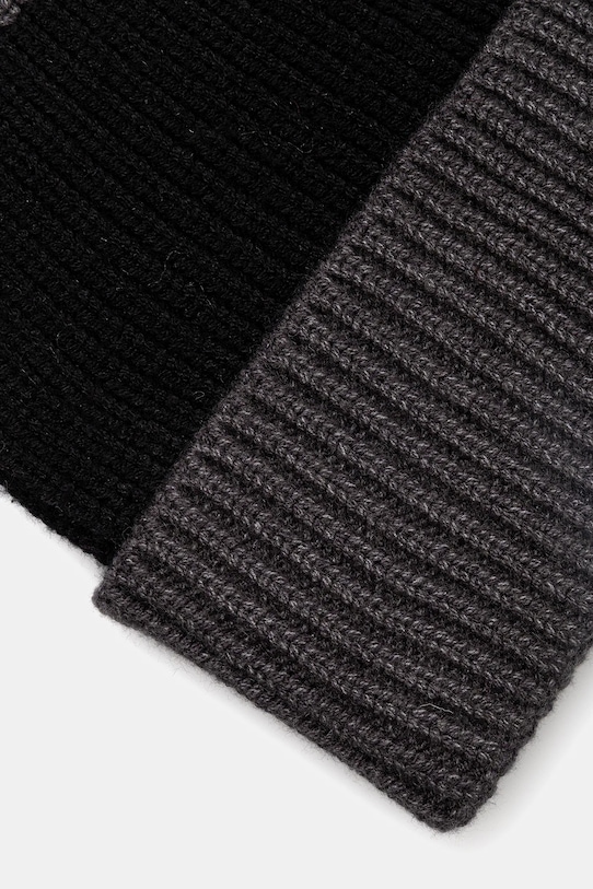 Akcesoria Czapka męska beanie z wiskozą RW25-CDM908 szary