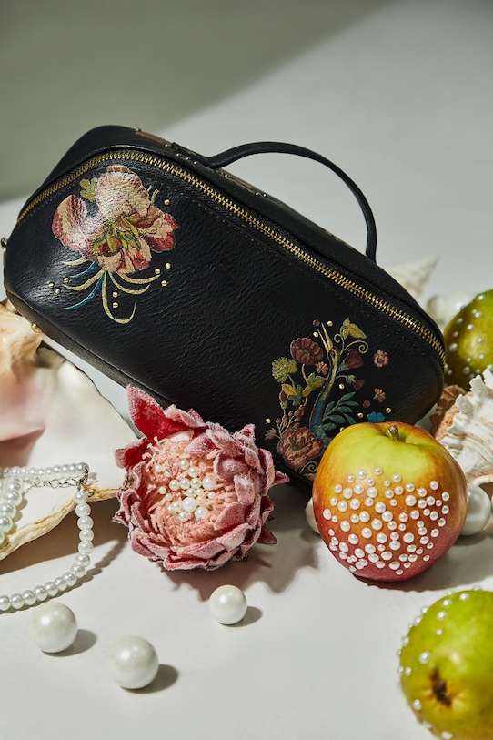 Medicine portfard print negru RW25-COU851