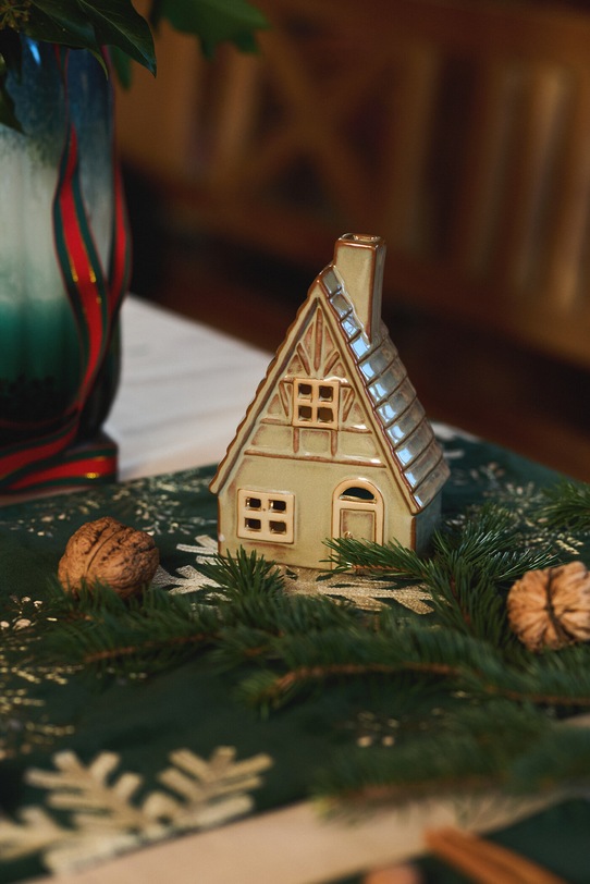 Διακοσμητικό κηροπήγιο Medicine μπεζ RW25-DEU812