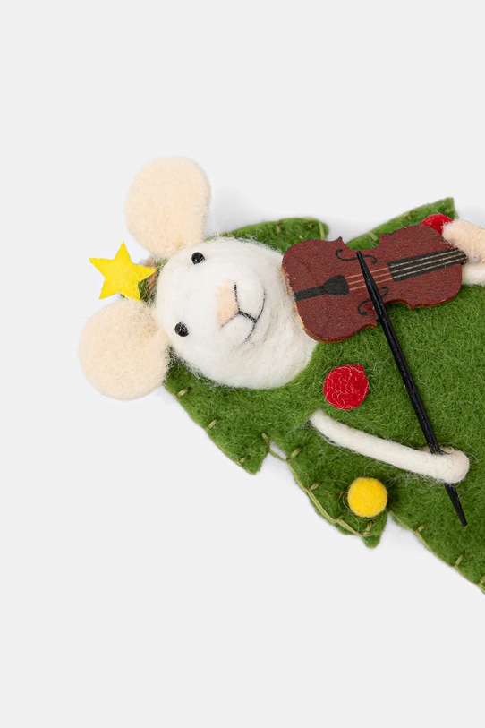 Ozdoba na vánoční stromeček z plsti, handmade RW25-DEU849 vícebarevná RW25