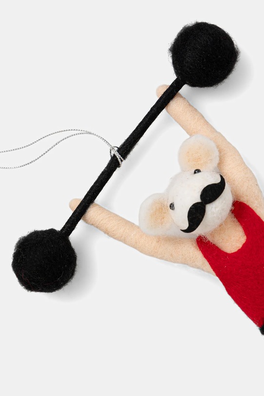 Ozdoba na vánoční stromeček z plsti, handmade RW25-DEU853 vícebarevná RW25