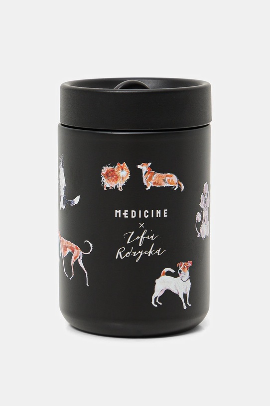 Akcesoria Kubek termiczny z okazji Dnia Psa – Zofia Różycka x Medicine RW25-KBU451 czarny
