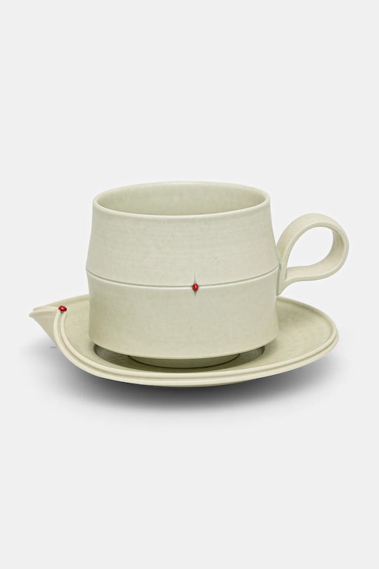 Medicine filiżanka ze spodkiem zielony RW25-KBU623