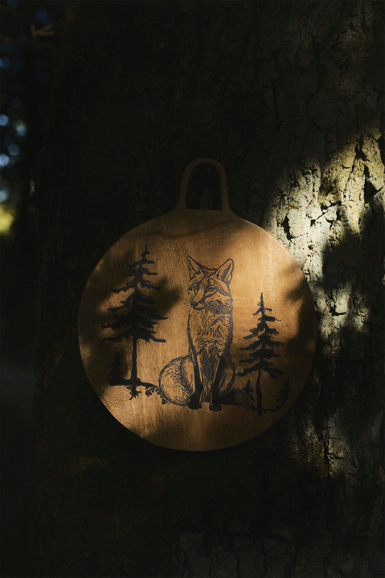 Medicine deska do serwowania brązowy RW25-KBU630