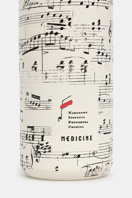 Butelka termiczna z kolekcji Narodowy Instytut Fryderyka Chopina x Medicine beżowy RW25-KBU751