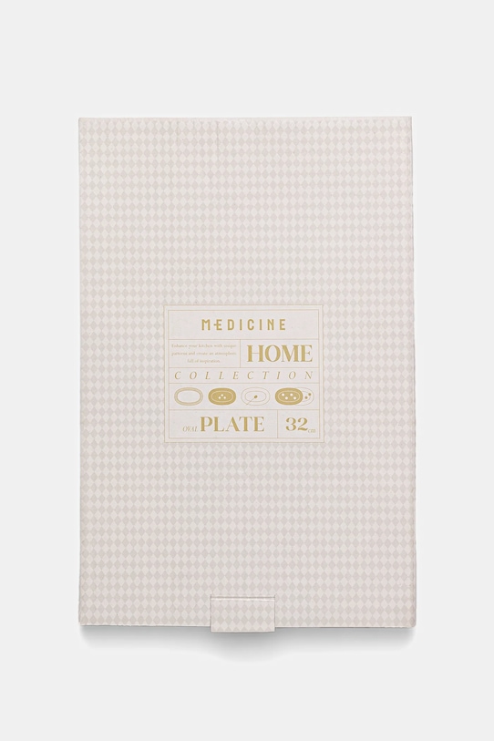 Тарелка Medicine белый RW25-KBU812