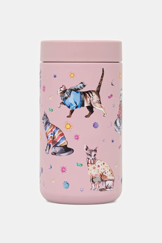 Kubek termiczny w koty 480 ml RW25-KBU814 multicolor RW25