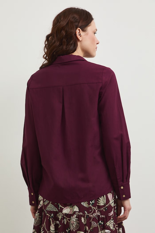 Oblečenie Košeľa Medicine RW25.KDD102 burgundské