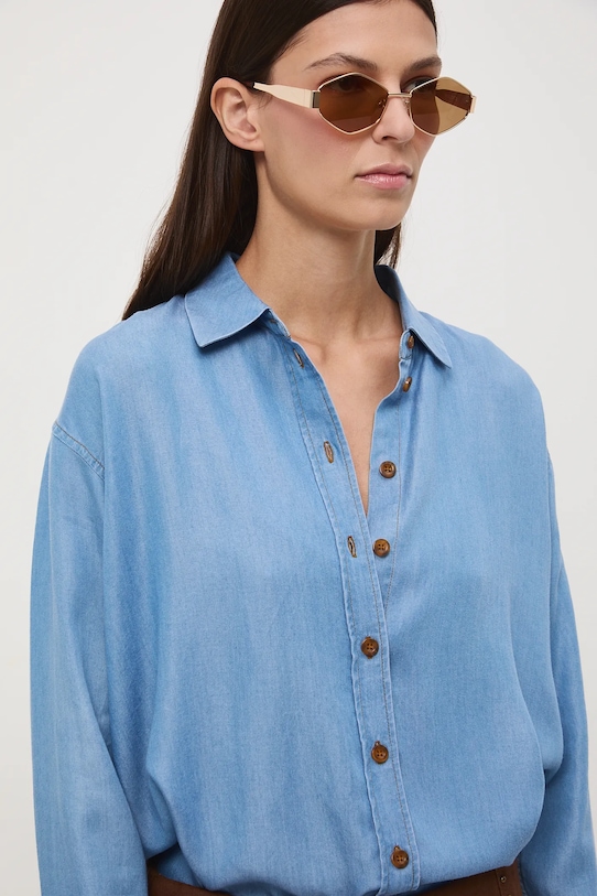 Medicine koszula niebieski RW25-KDD403