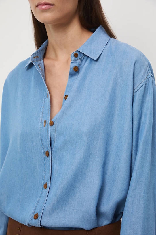 Medicine koszula RW25-KDD403 niebieski