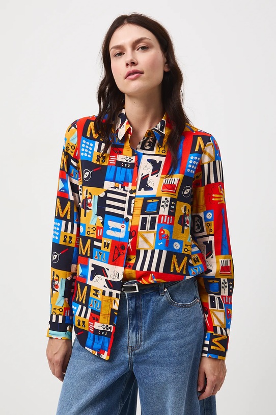 Koszula damska z kolekcji Tajemniczy Świat Medicine RW25-KDD550 multicolor RW25