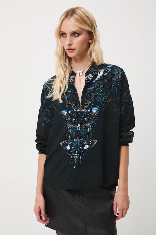 Medicine koszula RW25-KDD700 czarny RW25