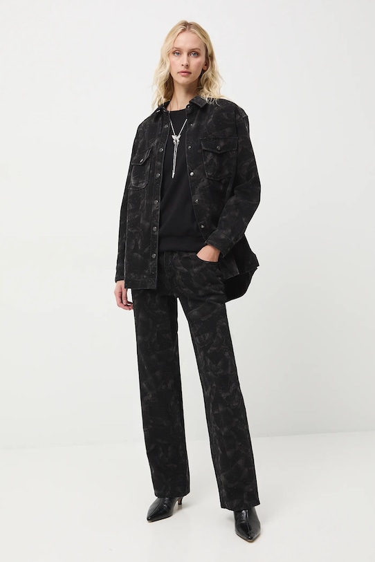 Odzież Medicine koszula jeansowa RW25-KDD702 czarny