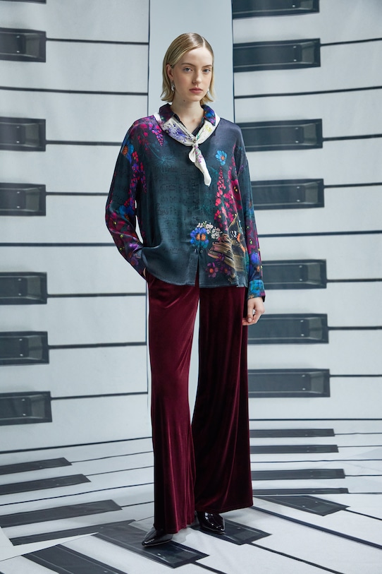 Medicine koszula klasyczny turkusowy RW25-KDD750