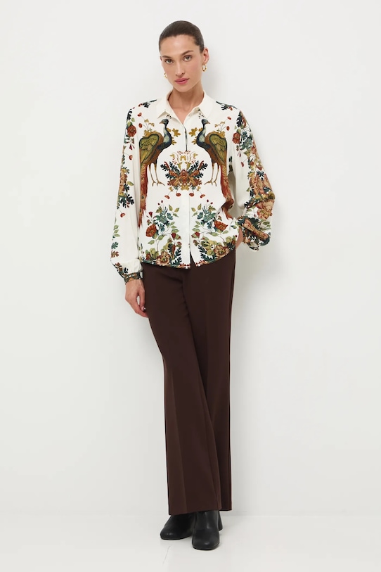 Košeľa Kráľovská kolekcia casual béžová RW25-KDD855