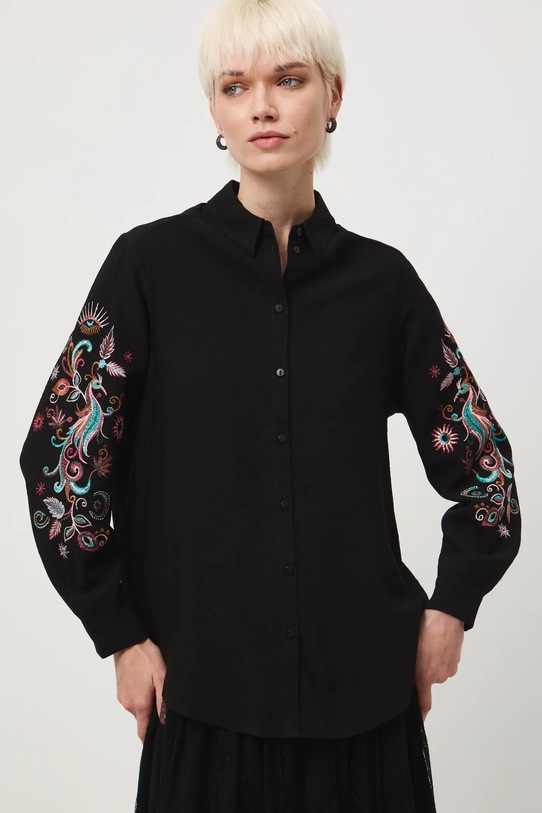 Odzież Medicine koszula RW25-KDDA00 czarny