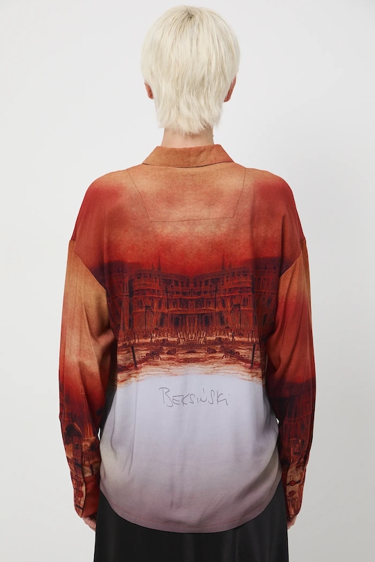 Medicine koszula brązowy RW25-KDDA51