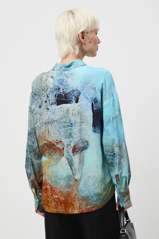 Koszula damska z kolekcji Zdzisław Beksiński x Medicine multicolor RW25-KDDA51