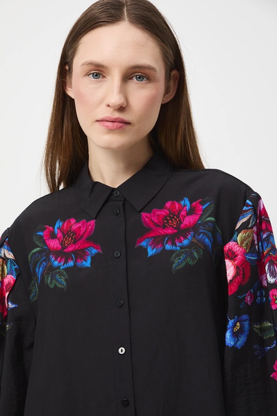 Medicine koszula czarny RW25-KDDB00