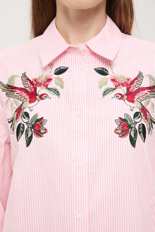 Medicine koszula RW25-KDDB02 różowy